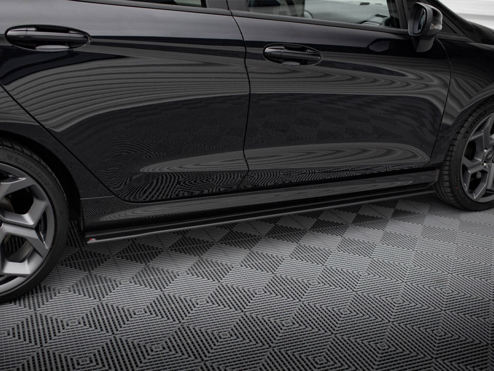 Street PRO Side Skirts Diffusers compatible with Ford Fiesta ST / ST-Line Mk8