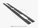 Street PRO Side Skirts Diffusers compatible with Ford Fiesta ST / ST-Line Mk8