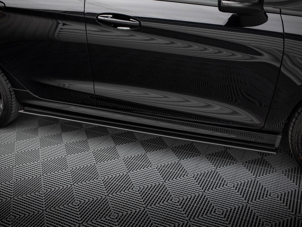 Street PRO Side Skirts Diffusers compatible with Ford Fiesta ST / ST-Line Mk8