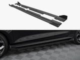 Street PRO Side Skirts Diffusers + Flaps compatible with Ford Fiesta ST / ST-Line Mk8