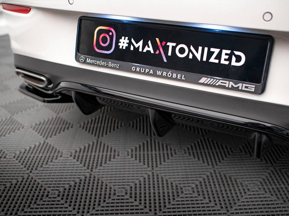 Rear Valance compatible with Mercedes-Benz E-Class W213 Coupe (C238) / Cabriolet (A238) AMG Line