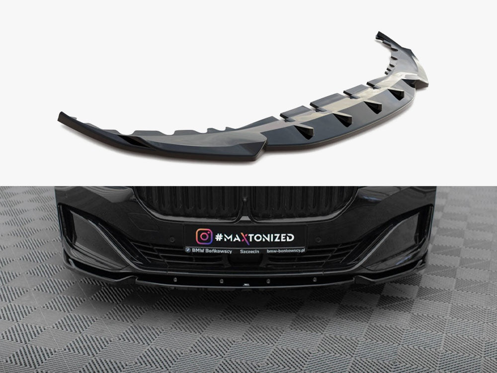 Front Splitter V.1 compatible with BMW 7 G11 / G12 Facelift