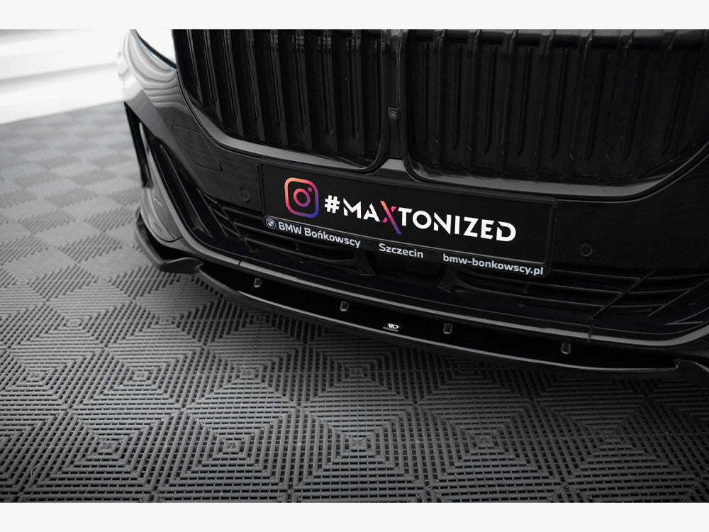 Front Splitter V.1 compatible with BMW 7 G11 / G12 Facelift