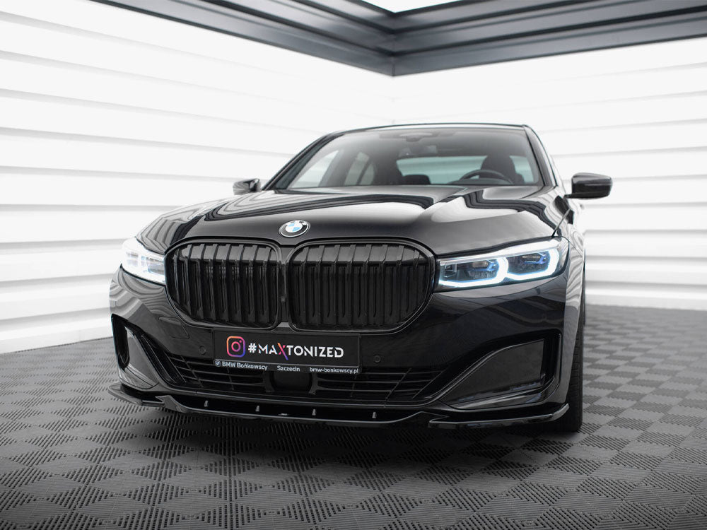 Front Splitter V.2 compatible with BMW 7 G11 / G12 Facelift