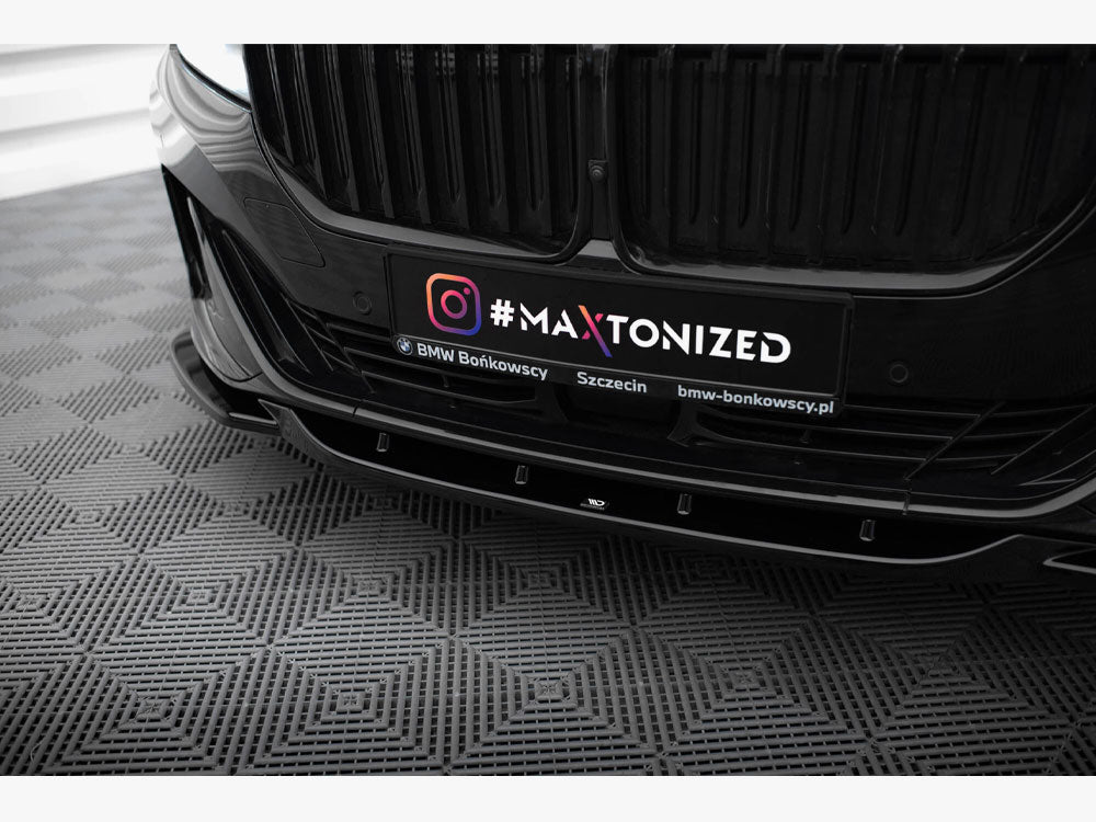 Front Splitter V.2 compatible with BMW 7 G11 / G12 Facelift