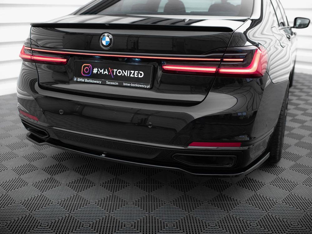 Rear Splitter compatible with BMW 7 G11 / G12 Facelift