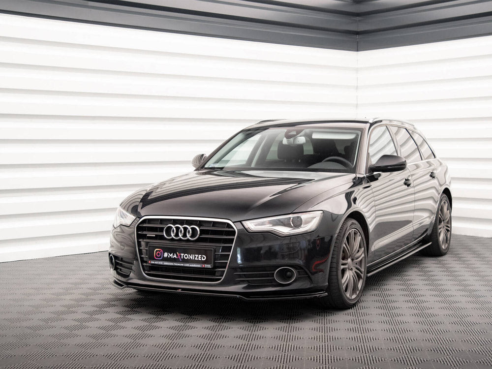 Front Splitter V.1 compatible with Audi A6 C7