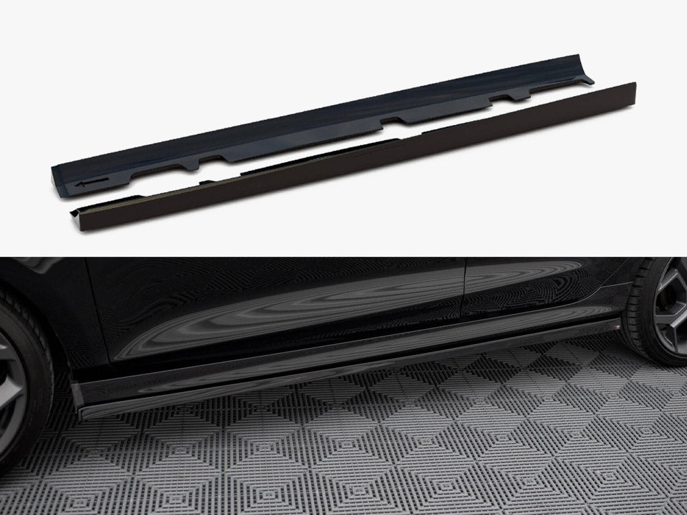 Side Skirts Diffusers V.2 compatible with Ford Fiesta Mk8 ST / ST-Line