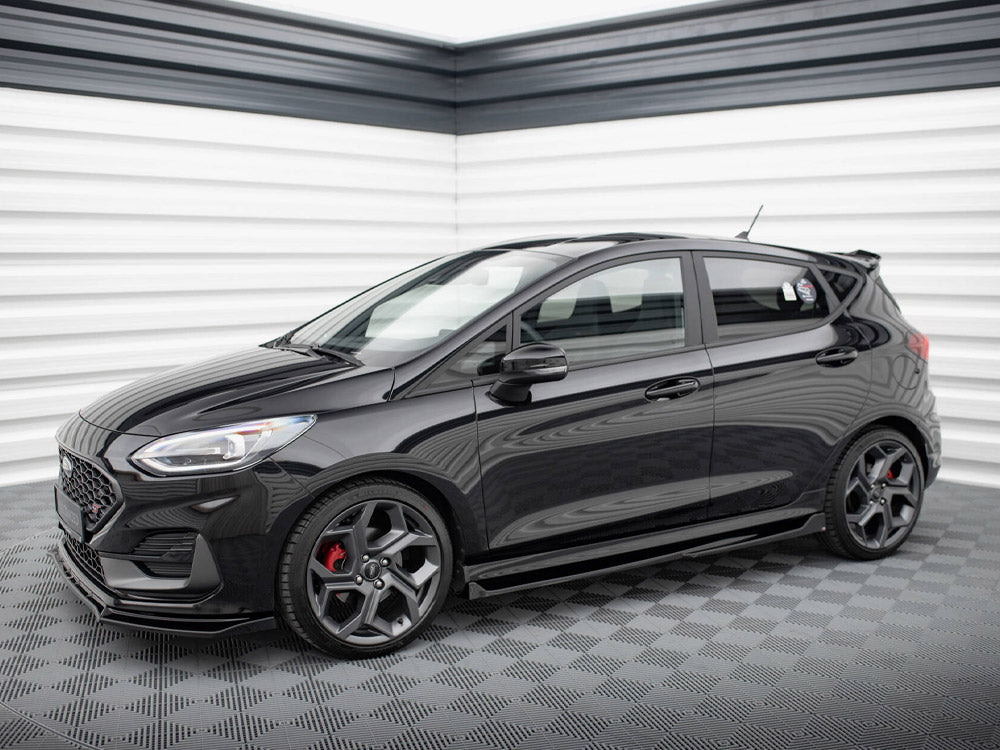 Side Skirts Diffusers V.4 compatible with Ford Fiesta Mk8 ST / ST-Line