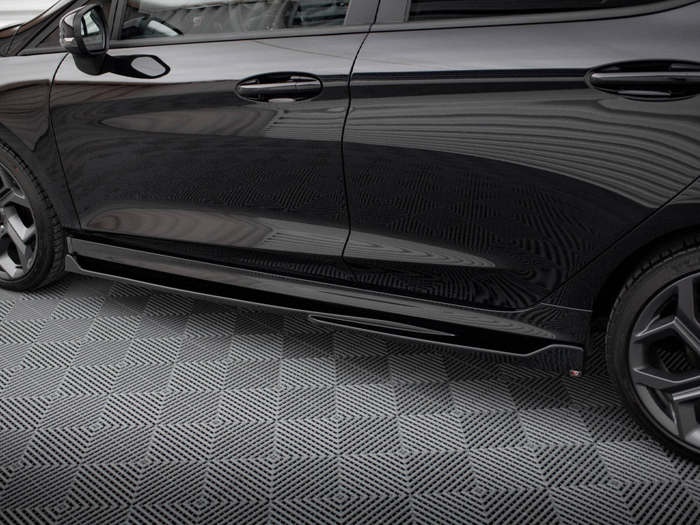 Side Skirts Diffusers V.4 compatible with Ford Fiesta Mk8 ST / ST-Line