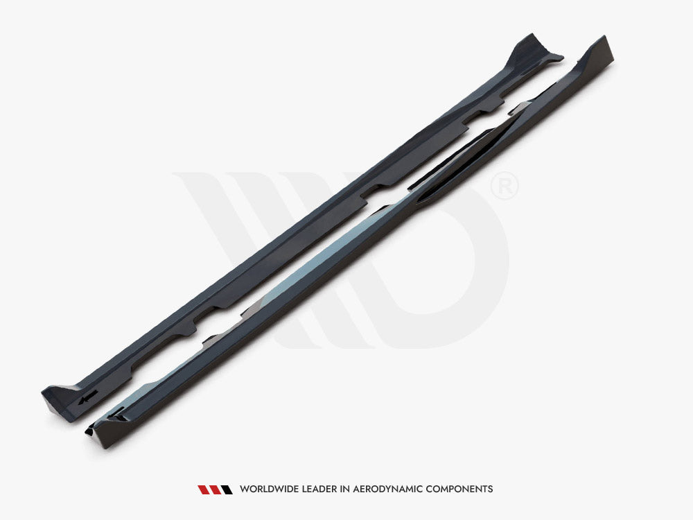 Side Skirts Diffusers V.4 compatible with Ford Fiesta Mk8 ST / ST-Line
