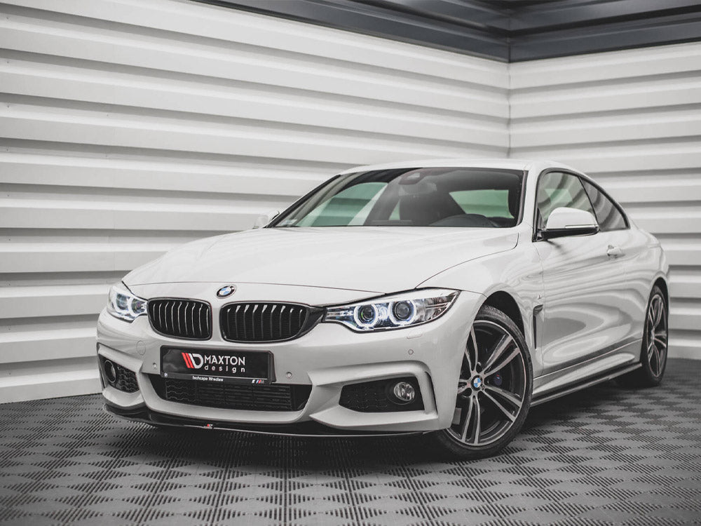 Front Splitter V.2 compatible with BMW 4 Coupe / Gran Coupe / Cabrio M-Pack F32 / F36 / F33