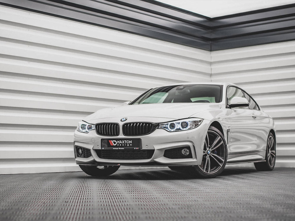 Front Splitter V.2 compatible with BMW 4 Coupe / Gran Coupe / Cabrio M-Pack F32 / F36 / F33