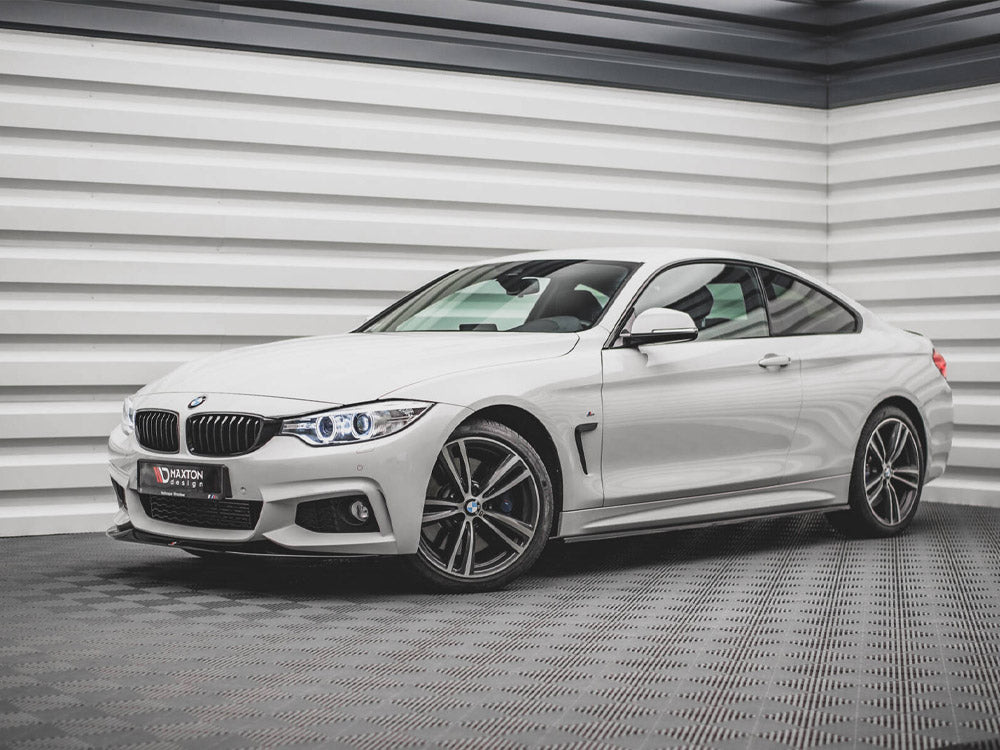 Front Splitter V.2 compatible with BMW 4 Coupe / Gran Coupe / Cabrio M-Pack F32 / F36 / F33