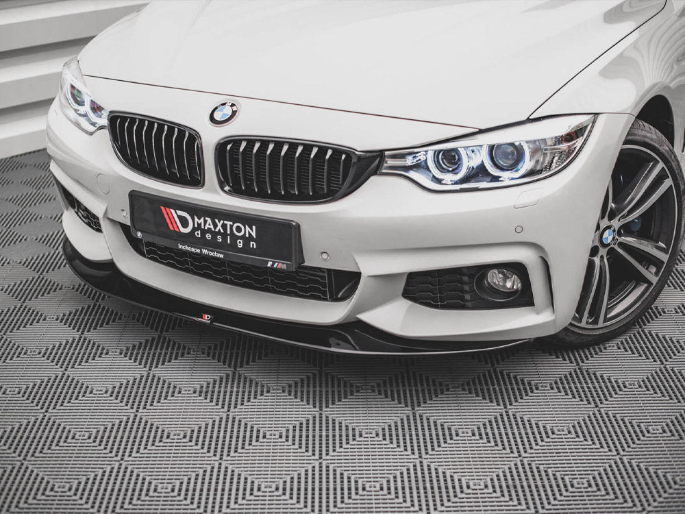 Front Splitter V.2 compatible with BMW 4 Coupe / Gran Coupe / Cabrio M-Pack F32 / F36 / F33
