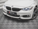 Front Splitter V.2 compatible with BMW 4 Coupe / Gran Coupe / Cabrio M-Pack F32 / F36 / F33