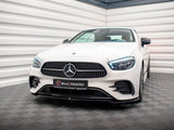 Front Splitter V.1 compatible with Mercedes-Benz E W213 Coupe (C238) / Cabriolet (A238) AMG Line / 53 AMG
