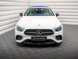 Front Splitter V.1 compatible with Mercedes-Benz E W213 Coupe (C238) / Cabriolet (A238) AMG Line / 53 AMG