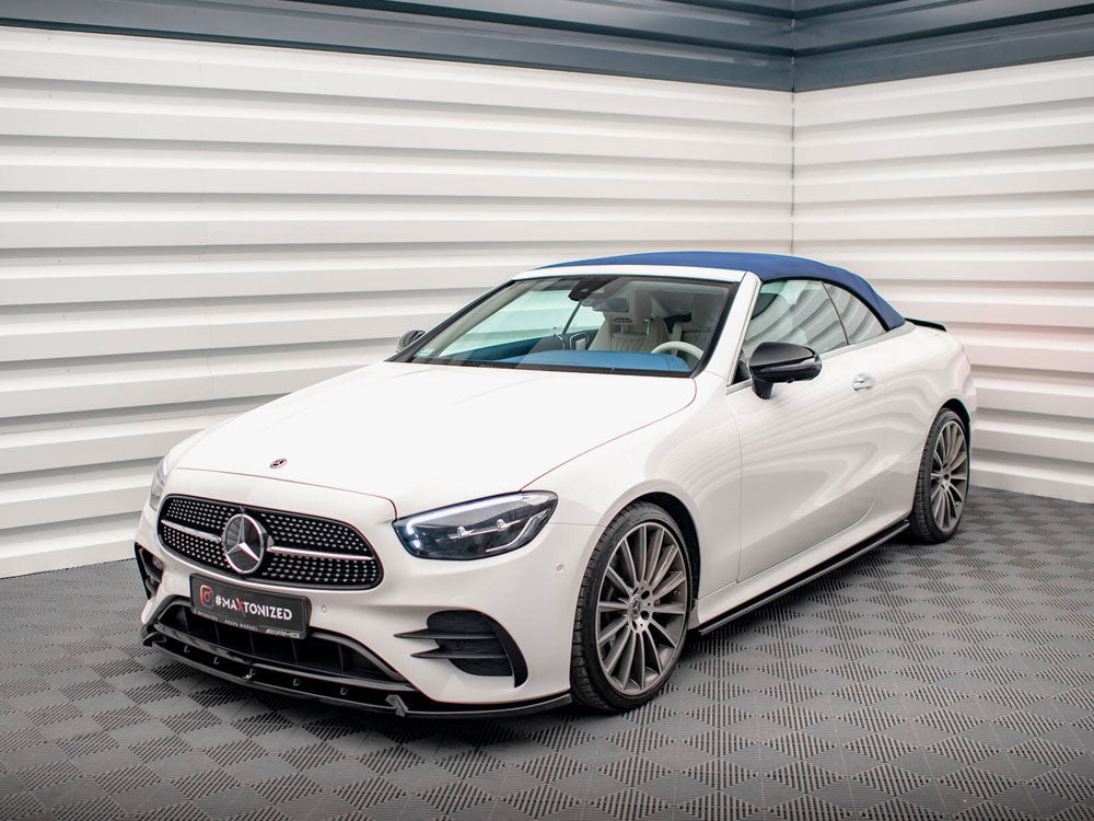 Front Splitter V.2 compatible with Mercedes-Benz E W213 Coupe (C238) / Cabriolet (A238) AMG Line / 53 AMG