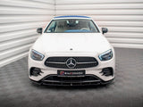 Front Splitter V.2 compatible with Mercedes-Benz E W213 Coupe (C238) / Cabriolet (A238) AMG Line / 53 AMG
