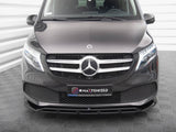 Front Splitter V.2 compatible with Mercedes-Benz V-Class W447 Facelift