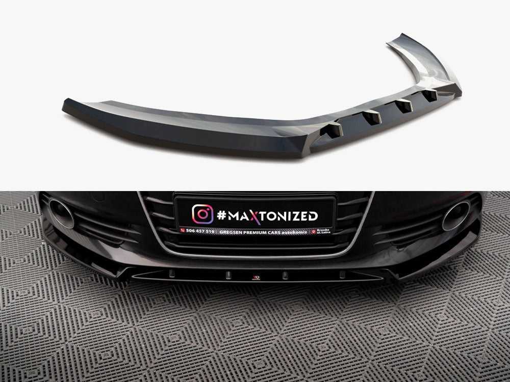 Front Splitter V.2 compatible with Audi A6 C7