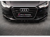 Front Splitter V.2 compatible with Audi A6 C7