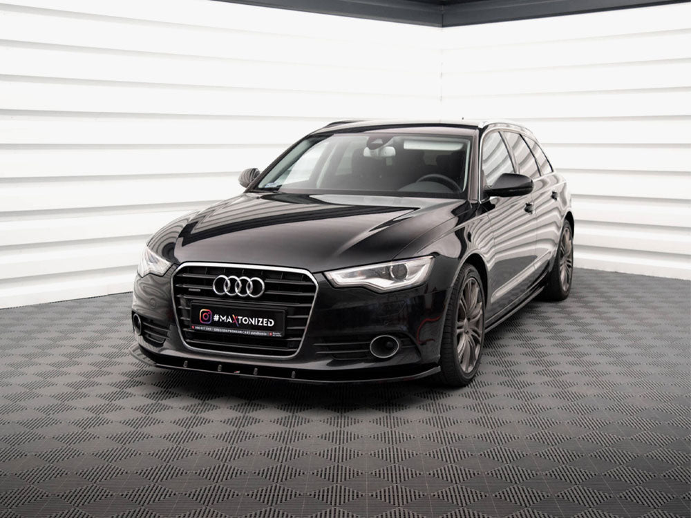 Front Splitter V.3 compatible with Audi A6 C7