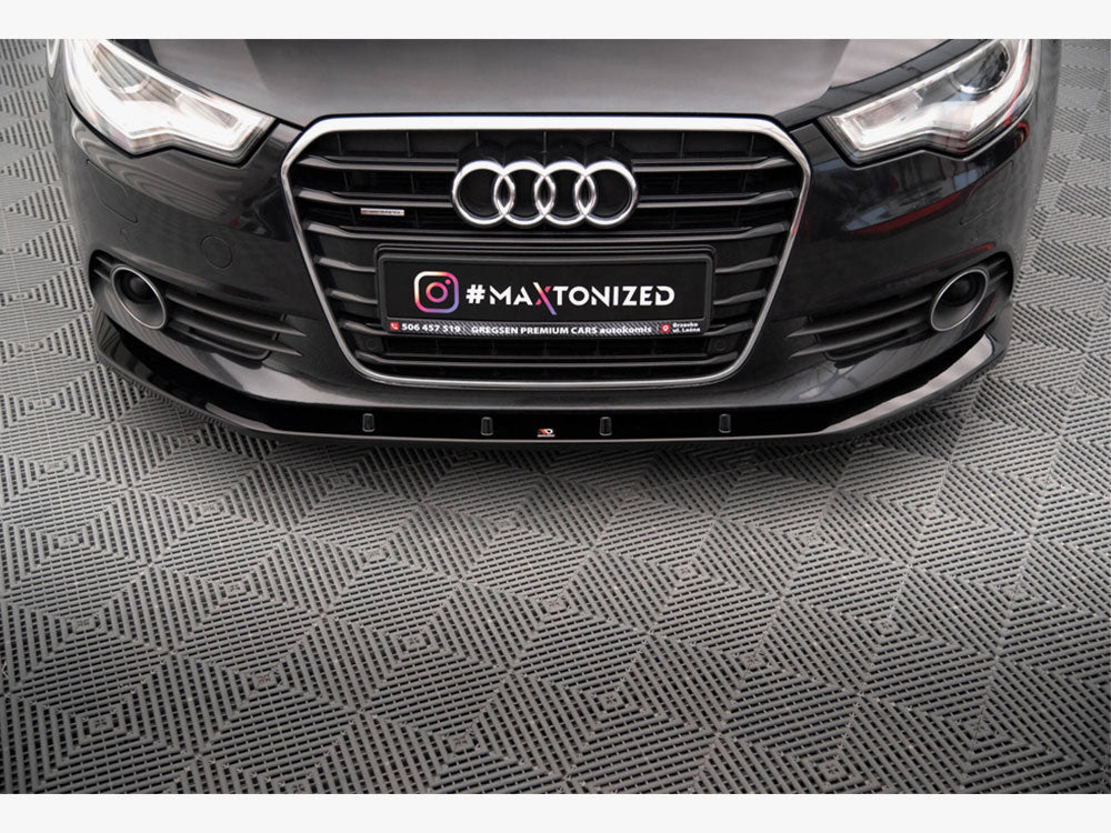 Front Splitter V.3 compatible with Audi A6 C7