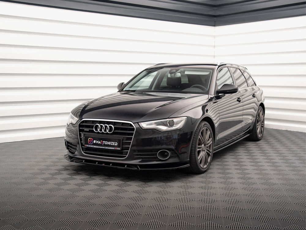 Side Skirts Diffusers V.2 compatible with Audi A6 C7