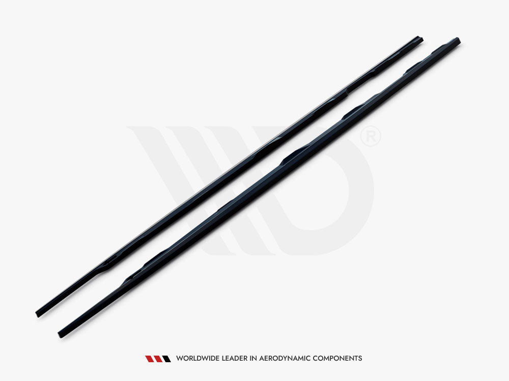Side Skirts Diffusers V.2 compatible with Audi A6 C7