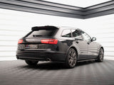 Central Rear Splitter compatible with Audi A6 Avant C7