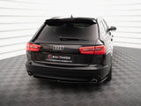 Central Rear Splitter compatible with Audi A6 Avant C7