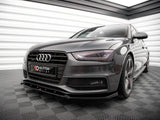 Front Splitter V.3 compatible with Audi A4 S Line / S4 B8 Facelift