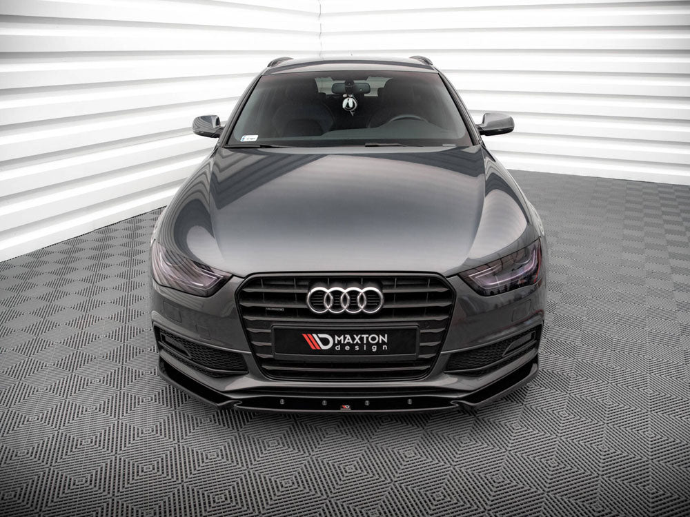 Front Splitter V.3 compatible with Audi A4 S Line / S4 B8 Facelift