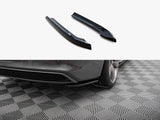 Rear Side Splitters V.2 compatible with Audi A4 S Line Avant B8 Facelift