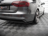 Rear Side Splitters V.2 compatible with Audi A4 S Line Avant B8 Facelift
