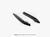 Rear Side Splitters V.2 compatible with Audi A4 S Line Avant B8 Facelift