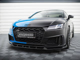 Front Splitter V.1 compatible with Audi TT S / TT S Line 8S Facelift