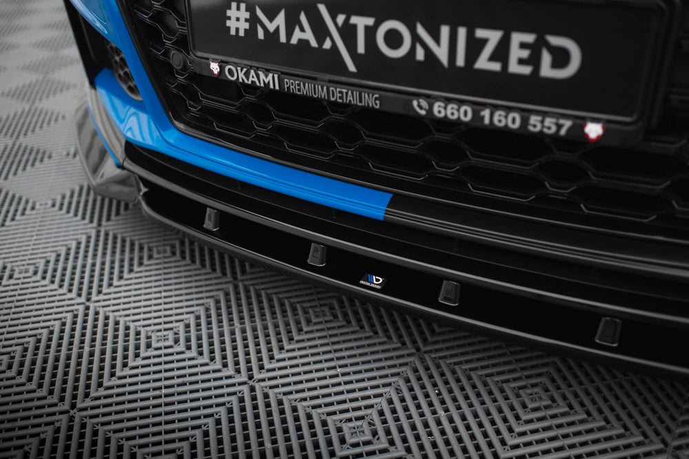 Front Splitter V.1 compatible with Audi TT S / TT S Line 8S Facelift