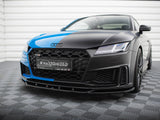 Front Splitter V.2 compatible with Audi TT S / TT S Line 8S Facelift