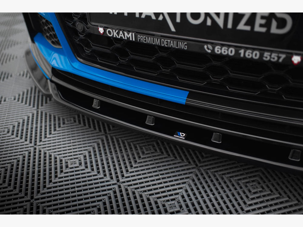 Front Splitter V.2 compatible with Audi TT S / TT S Line 8S Facelift