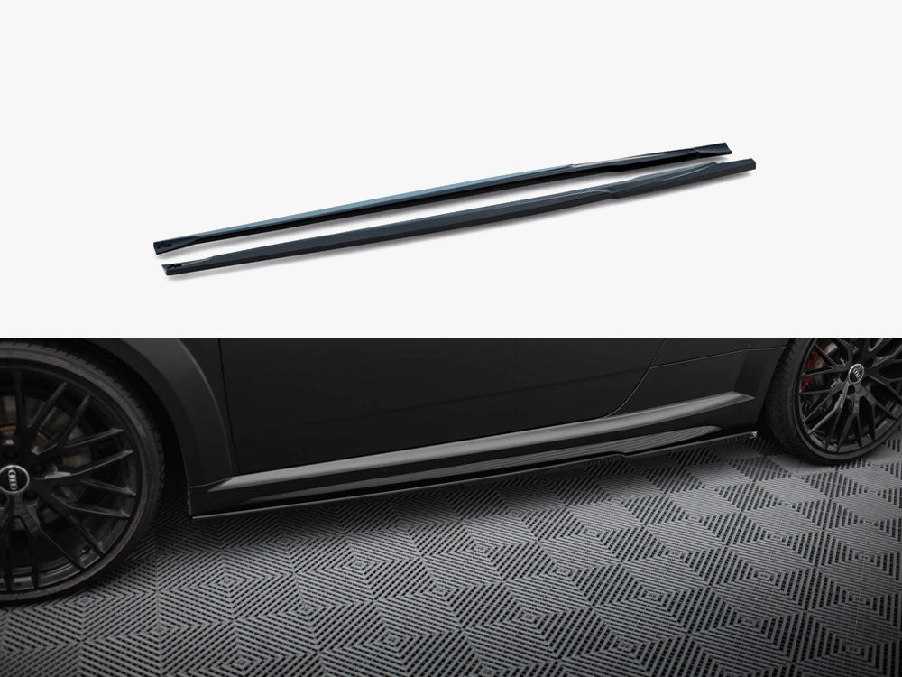 Side Skirts Diffusers compatible with Audi TT S / TT S Line 8S Facelift