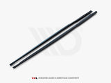 Side Skirts Diffusers compatible with Audi TT S / TT S Line 8S Facelift