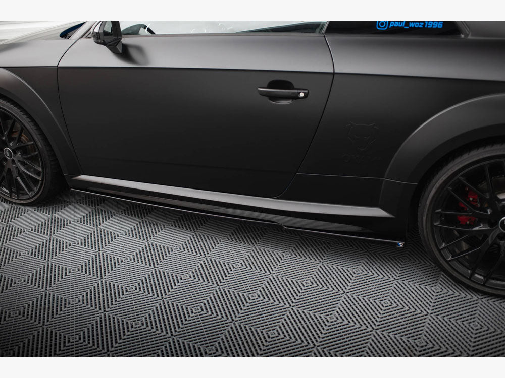 Side Skirts Diffusers compatible with Audi TT S / TT S Line 8S Facelift