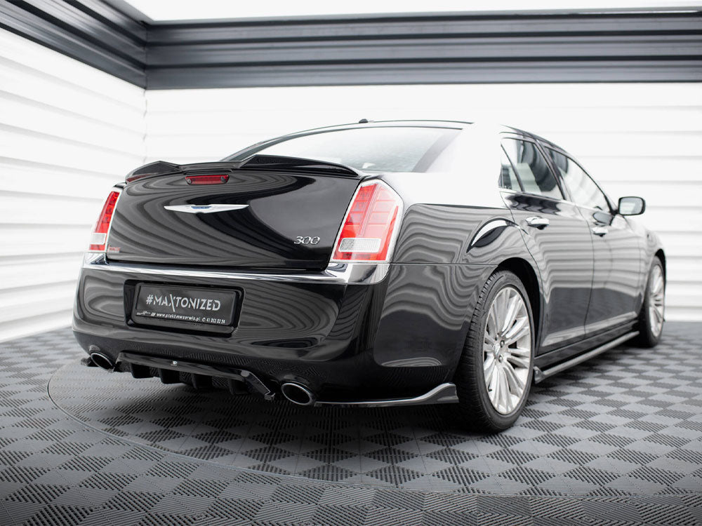 Rear Side Splitters compatible with Chrysler 300 Mk2