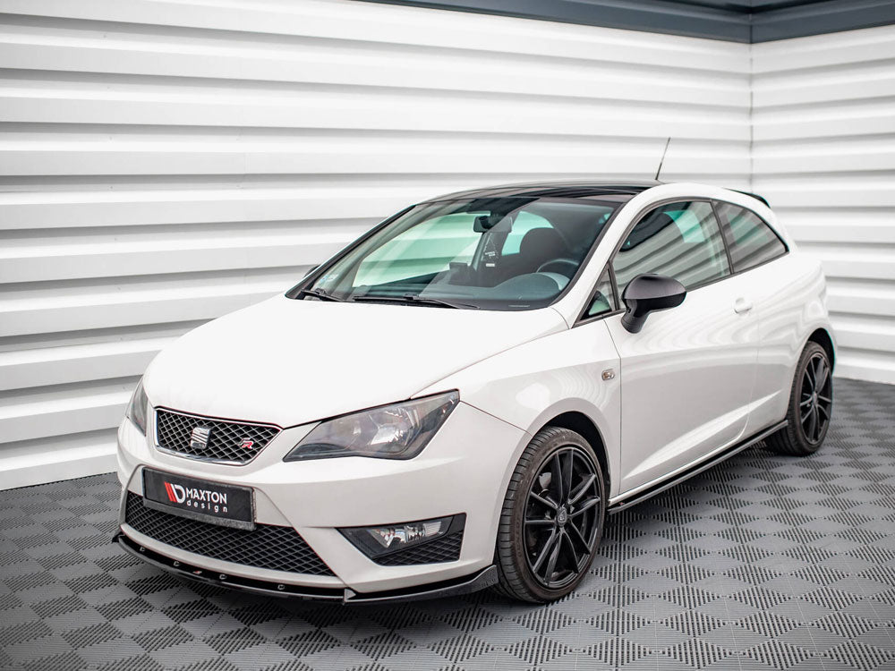 Front Splitter V.2 compatible with SEAT Ibiza FR SC Mk4 Facelift