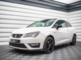 Front Splitter V.1 compatible with SEAT Ibiza FR SC Mk4 Facelift