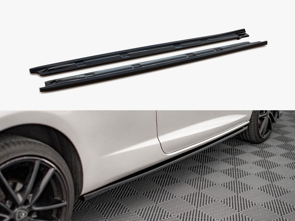 Side Skirts Diffusers compatible with SEAT Ibiza FR SC Mk4 Facelift