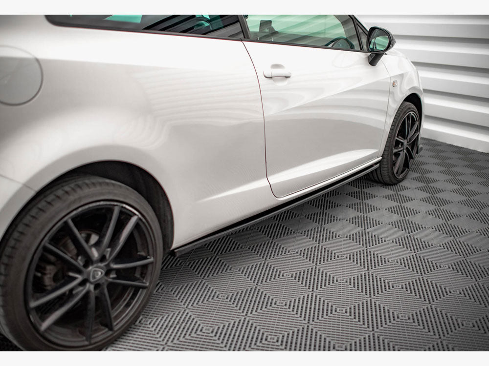 Side Skirts Diffusers compatible with SEAT Ibiza FR SC Mk4 Facelift